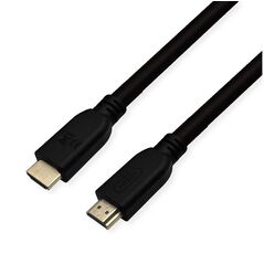 ROLINE RM Καλώδιο HDMI 8K (7680 x 4320) Ultra HD + Ethernet, M/M, μαύρο, 1 m