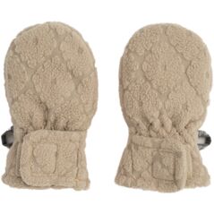 Lodger Mittens Folklore Fleece bērnu cimdiņi  Beige  0-12m MTF 630_0-12