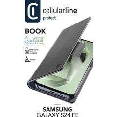 Cellularline 8018080487941 pokrowiec na telefon komórkowy 17 cm (6.7") Z klapką Czarny