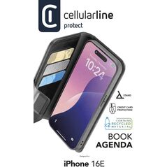 Cellularline 8018080492631 pokrowiec na telefon komórkowy 15,5 cm (6.1") Folio Czarny