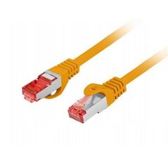 PATCHCORD ΚΑΤ.6 S/FTP LSZH CU 1M ΠΟΡΤΟΚΑΛΙ FLUKE PASSED LANBERG