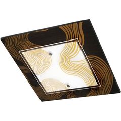 Lampa sufitowa Candellux Lampa sufitowa Candellux 10-39654 Morena Plafon 2X60W E27 40X40X8 czarny