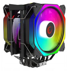 Rampage Octagon C60 Chłodzenie procesora LGA1700/AM5 1800RPM 2 wentylatory 120mm ARGB PWM