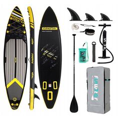 Deska do Pływania Sup Paddleboard Zestaw 7w1 KUBISPORT 350 x 84 x 15 cm