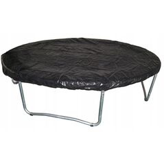 Pokrowiec Plandeka Ochronna na Trampolinę Czarna Solidna KUBISPORT 366 cm