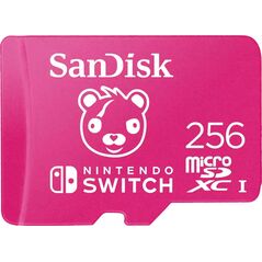 Karta SanDisk Nintendo Switch Fortnite MicroSDXC 256 GB Class 10 UHS-I/U3  (002154730000)