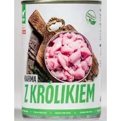 BULT BULT TUFTUF MIELONKA Z KROLIKIEM PUSZKA 800G