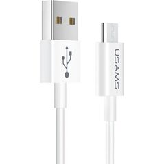 Kabel USB Usams USB-A - microUSB 1 m Biały (63863-uniw)