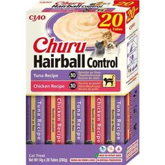 INABA CAT CHURU HAIRBALL VARIETY λιχουδιά για γάτες 20x14g (280g)