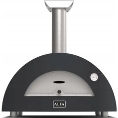 Alfa Forni Μοντέρνος 2 Pizze Υβριδικός-Φούρνος Πίτσας Ardesia Grey