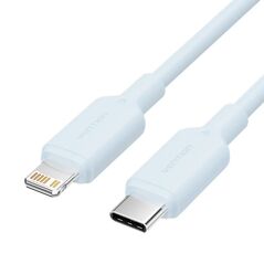 VENTION Type-C Male to Lightning Male 3A Cable 1M Blue PVC Type (LAKSF) (VENLAKSF) έως 12 άτοκες Δόσεις