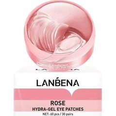 Lanbena Rose hydrożelowe płatki pod oczy z ekstraktem z róży 60szt