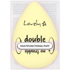 Lovely Double No Trouble Multifunctional Puff Wielofunkcyjny puszek do produktów sypkich i kremowych