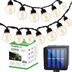 Ηλιακή γιρλάντα κήπου GLADI 2 50LED G40 16,7 m Lumiled