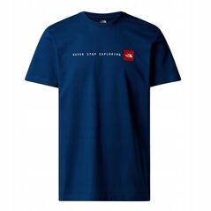 The North Face Κοντομάνικο Never Stop Exploring Tee NF0A87NSD1R Granatowe L