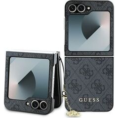Guess Guess GUHCZF6GF4GGR Z Flip6 F741 czarny/black 4G Charm