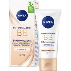 Osram Nivea BB Krem 5 w 1 Nawilżający SPF15 odcień jasny