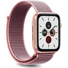 Puro PURO Apple Watch Band - Nylonowy pasek do Apple Watch 42 / 44 mm (Różowy)