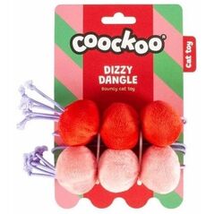 Coockoo Pluszowa Zabawka Dla Kota Piłeczki Róż 60cm