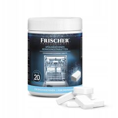 Tabletki do czyszczenia zmywarek Frischer 20szt