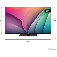 Panasonic TV-50W80AEZ schwarz