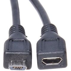 PREMIUMCORD Kabel prodlužovací micro USB - micro USB 3m (M/F)
