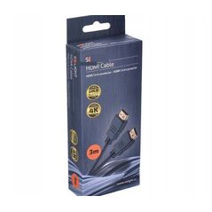 Solight HDMI kabel s Ethernetem, HDMI 1.4 A konektor - HDMI 1.4 A konektor, blistr, 3m