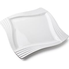 Affek Design BASIC Talerz płaski FALA 24x32,5h1,5cm