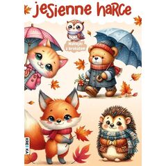 Książeczka Jesienne harce KREDKA