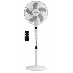 VOLTENO WENTYLATOR PODŁOGOWY BIAŁY+ PILOT+WYŚWIETLACZ 40cm