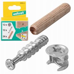 Materiały eksploatacyjne do połączeń skręcanych, wolfcraft