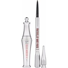 Benefit 2 Brow Bigshots zestaw 24-Hour Brow Setter żel do brwi Clear 7ml + Precisely My Brow Pencil kredka do brwi Warm Deep Brown 0.08g