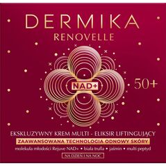 DERMIKA Renovelle Ekskluzywny krem - multi eliksir liftingujący 50+ na dzień i na noc 50 ml
