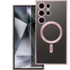 Futerał ELECTRO MAG COVER kompatybilny z MagSafe do SAMSUNG S25 Edge złoty róż