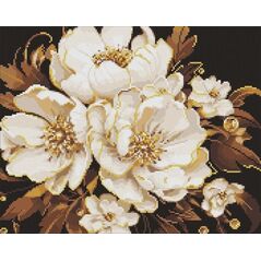 Norimpex Diamentowa mozaika - Biała delikatno¶ć 40x50cm