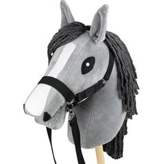 Froster Hobby Horse Skippi - koń na kiju - Szary A4  - prezent dla dziecka
