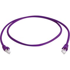 Telegaertner Telegärtner Telegartner MP8 FS 500 - Patch- Cable - RJ- 45 (M) - RJ- 45 (M) - 25cm - SFTP - CAT 6a - violet (L00000A0237)