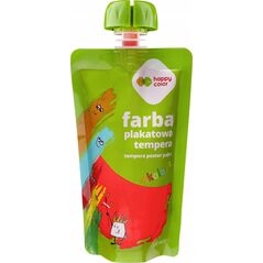 Farba plakatowa tempera czerwona 100ml HA 3310 0100-2 HAPPY COLOR