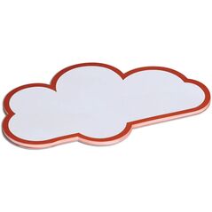 MAUL Moderationskarten Wolke, 14 x 23 cm, 20 St./Pack weiß