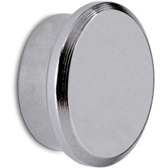 MAUL Neodym-Kraftmagnet,  22 mm , 8 kg, 2 St. hellsilber