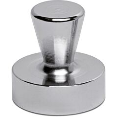 MAUL Neodym-Kegelmagnet,  17 mm, 7 kg, 4 St. hellsilber