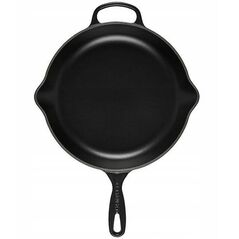 Le Creuset Brat- und Servierpfanne Gusseisen Schwarz 23 cm