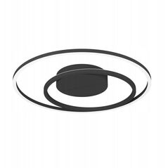 Ceiling LED lamp EGLO Calagrano, 21.5W, 3000K, RGB, 2700lm, black, o45 x h3.5cm