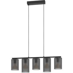 Pendant lamp EGLO COLOMERA, 5 x 40 W, E27, black/grey, 12 x 80 x 110 cm