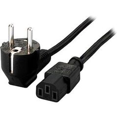 Equip 112120 kabel zasilające Czarny 1,8 m CEE 7/7 C13 panel