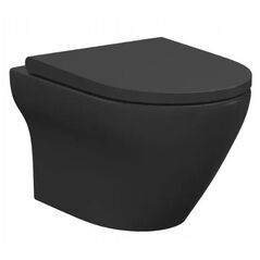 SB574 MZ UM LARGA OVAL CLEAN ON DESKA SLIM WRAP DUR WO ŁW ANTRACYT BOX