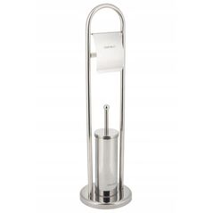 SZCZOTKA TOALETOWA DO WC Z UCHWYTEM NA PAPIER KINGHOFF KH-3221