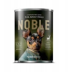 NOBLE DOG 415g  DZICZYZNA   ( kawałki     w sosie )    /24