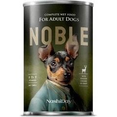 NOBLE DOG 1240g  DZICZYZNA   ( kawałki    w sosie )   /12