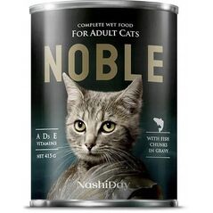 NOBLE CAT 415g  RYBA  ( kawałki w sosie   )   /24